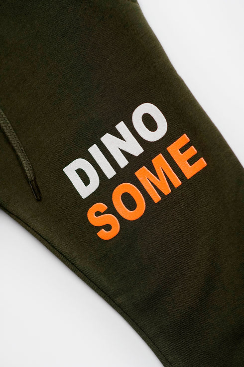 Printed Dino Tracksuit - Green