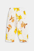 Printed Pikachu Nightsuit - White