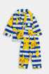 Printed Pikachu Nightsuit - White