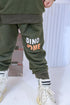 Printed Dino Tracksuit - Green