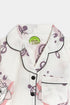 Printed Cat Heart - White