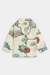 Printed Spiderman Nightsuit - Beige