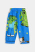 Printed Minecraft Nightsuit - Blue