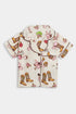 Printed Cowgirl Nightsuit -Beige