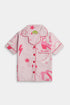 Printed Boot Nightsuit - Pink
