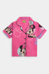 Printed Mouse Nightsuit -Pink