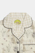 Printed Koala Nightsuit - White