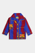 Printed Barcelona Nightsuit - Red