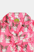 Printed Kuromi Nightsuit - Pink