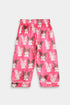 Printed Kuromi Nightsuit - Pink