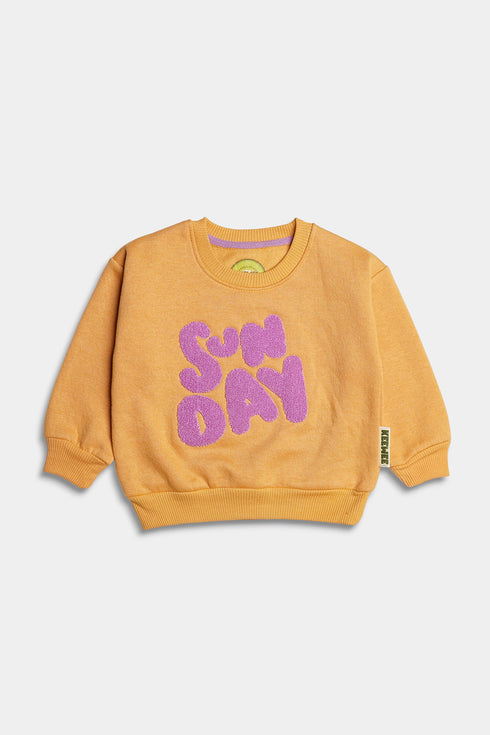 Printed Sunday Tracksuit - Yellow