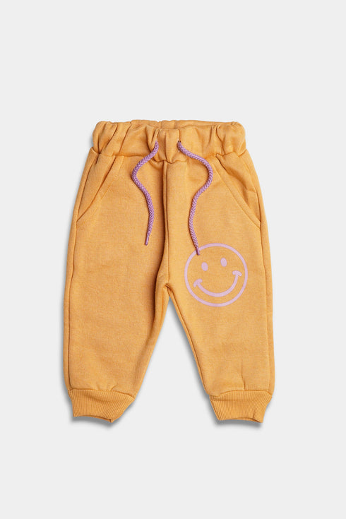 Printed Sunday Tracksuit - Yellow