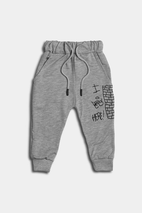 Printed Graffiti Tracksuit - Blue