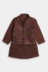 Embroidered Sequins Shalwaar kameez - Brown