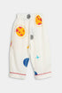 Printed Planets Nightsuit - White