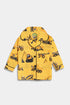 Printed Truck Nightsuit - Yellow