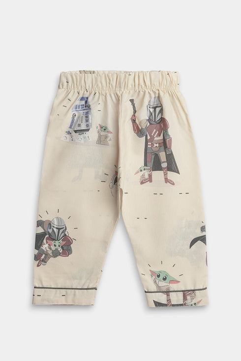 Printed Starwars Nightsuit - Skin