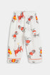 Printed Seal Nightsuit - White