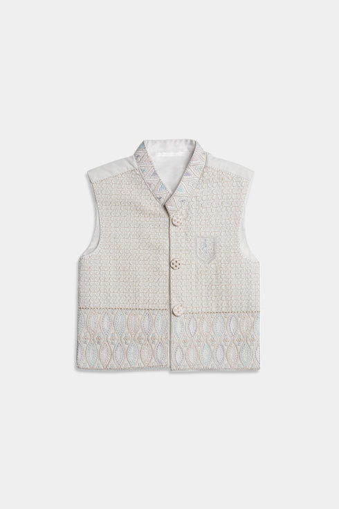 Embroidered Shalwaar kameez - White