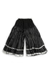 Embroidered Sequins Sharara Chiffon 3 Piece - Black