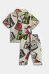 Printed Minecraft Nightsuit - Grey