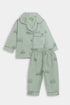 Printed Bus Nightsuit - Green