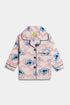 Printed Stitch Nightsuit - Pink
