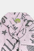 Printed Swiftie Nightsuit - Lilac