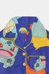 Printed Pokemons Nightsuit - Blue