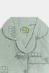 Printed Bus Nightsuit - Green