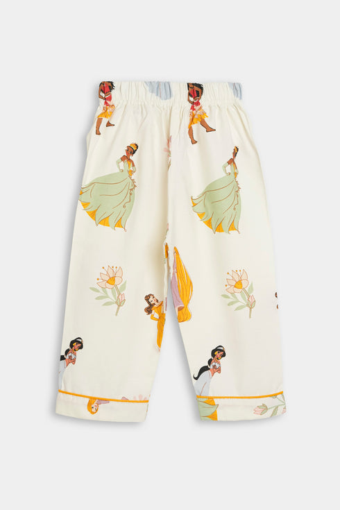 Printed Princess Heart - Yellow