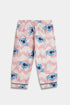Printed Stitch Nightsuit - Pink