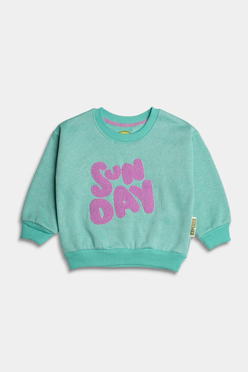 Printed Sunday Tracksuit - Green