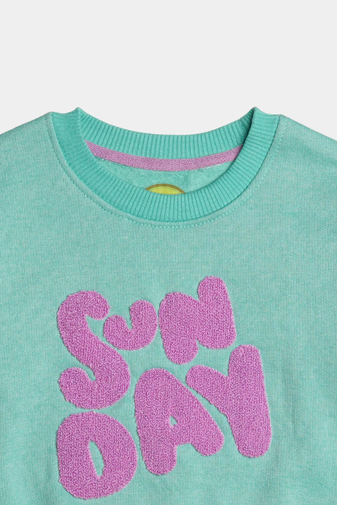 Printed Sunday Tracksuit - Green