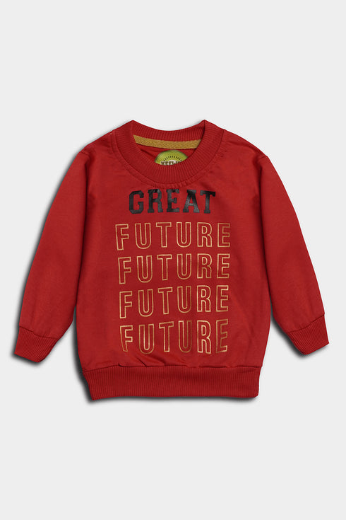 Printed Future Tracksuit - Red