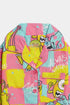 Printed Monster Nightsuit - Pink