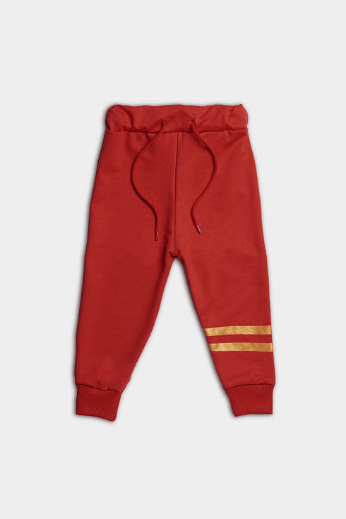 Printed Future Tracksuit - Red