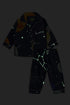 Printed Planets Nightsuit - Blue
