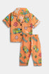 Printed Scooby Nightsuit - Orange