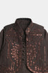 Sequins Shalwaar kameez - Dark Brown