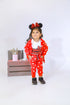 Printed Minnie 3-Piece Tracksuit - Red