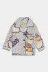 Printed Starwars Nightsuit - Grey