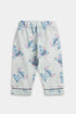 Printed Stitch Nightsuit - Light Blue