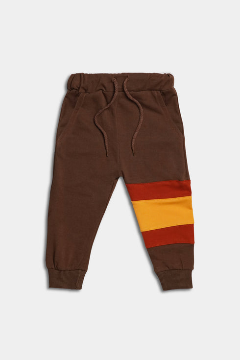 Pumpkin Boy Tracksuit - Brown