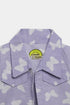 Printed Butterfly Frock set - Purple