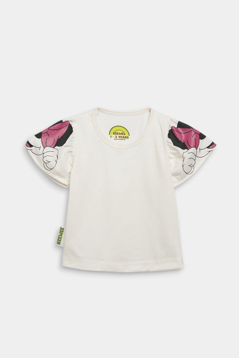 Printed Cutie Romper - Pink