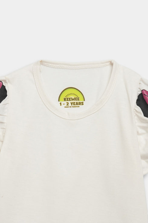 Printed Cutie Romper - Pink