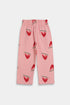 Printed Watermelon Nightsuit - Pink