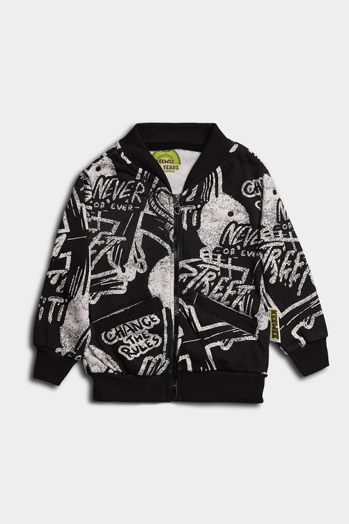 Printed Street 3 Pcs Tracksuit