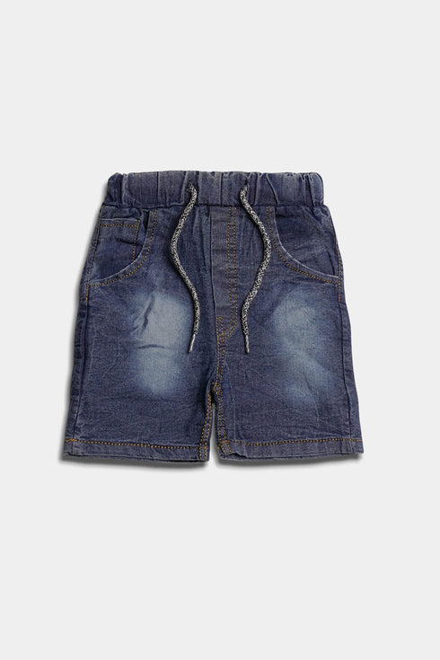 Embroidered Surf Polo Set - Black